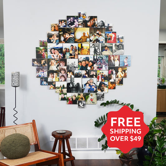 No Upload - Wooden Photo Blocks