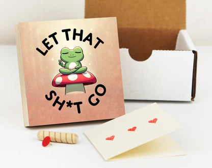 Let That Sh*t Go Photo BlockShinerDecor