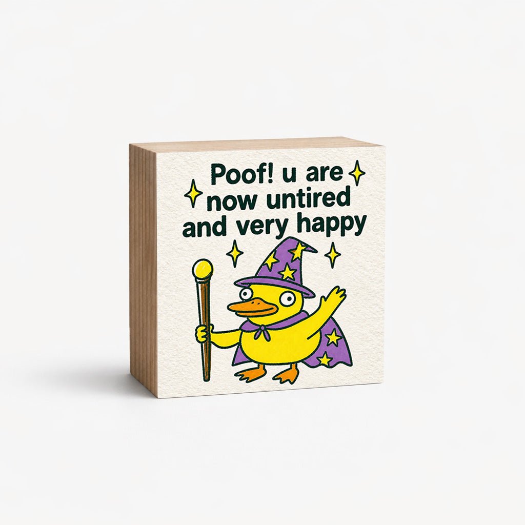 Poof! - 2" Magnetic Photo BlockShiner Photo