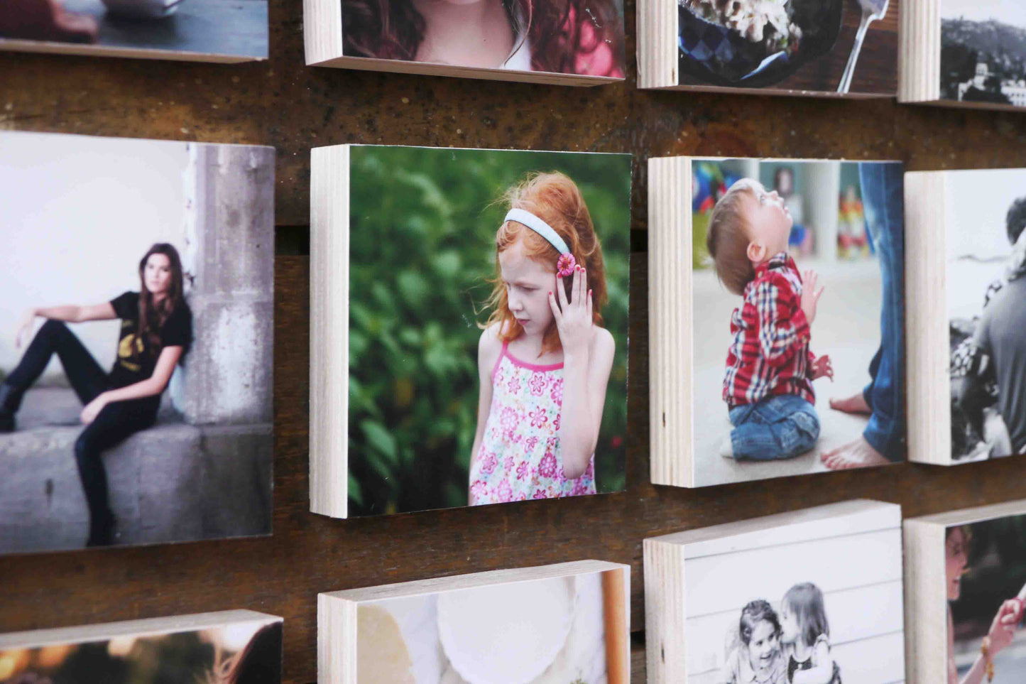 Wooden Photo Blocks