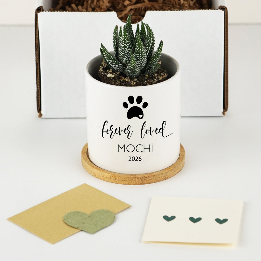 Custom Dog Memorial Planter