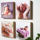 Customize Your Photo Frame - Custom Photo Block - 4" x 4" - Wooden Photo  Decor -  Gift Block Print