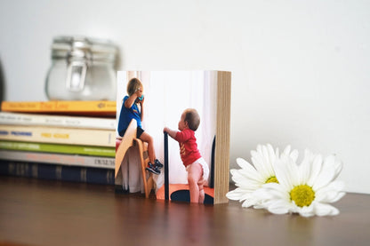 Mother's Day Gift for Grandma Frame - 4" or 6" Personalized Photo Block - Personalized Mother's Day Gift Frame - Mothers Day Gift - Shiner Photo