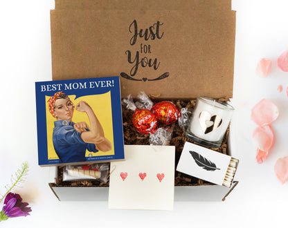 Best Mom Ever Mother's Day Gift Box - I Love Mom - Photo Frame 4" or 6" Gift Box - Mother's Day Frame - Gift for Mom - Gift For Mom