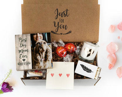 "Forever In My Heart" Dog Memorial Photo Block, Personalized - Shiner Photo