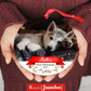 Dog's Christmas Ornament 2023 - Photo Ornament - Christmas Ornament- Personalized Christmas Ornament - First Christmas - Pet Christmas