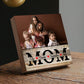 Mom Gift From Daughter - 4" or 6" Personalized Photo Block - Personalized Mother's Day Gift Frame - Mothers Day Gift